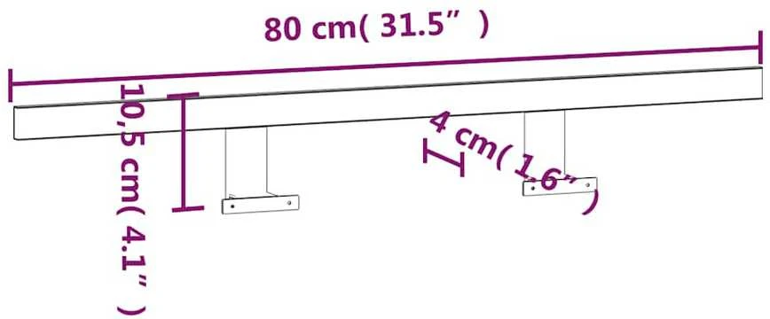 Pakabinamas šviestuvas LED veidrodžio šviestuvas, šiltos baltos spalvos, 13W, 80cm