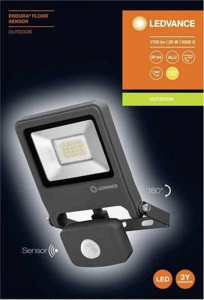 Ledvance Lauko Prožektorius Endura LED 20W/830, 1500 lm, IP44