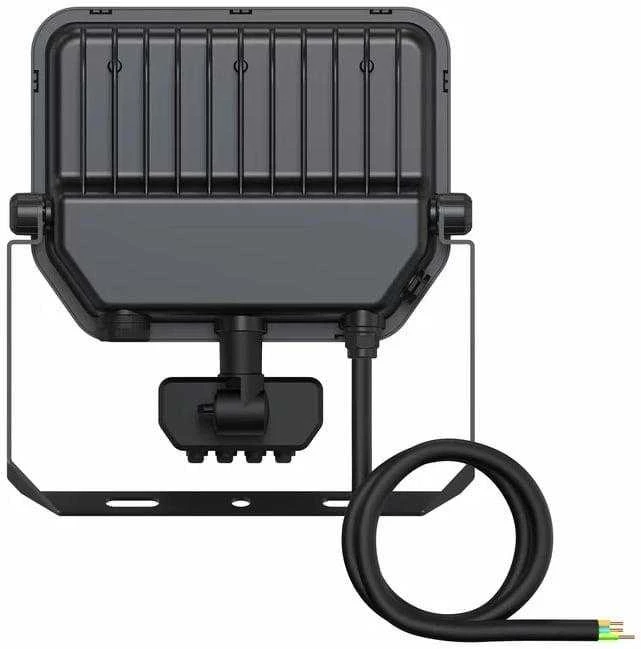 Ledvance 27-41W LED prožektorius FL 50 GEN4, juodas, 4000K, IP65, su judesio davikliu