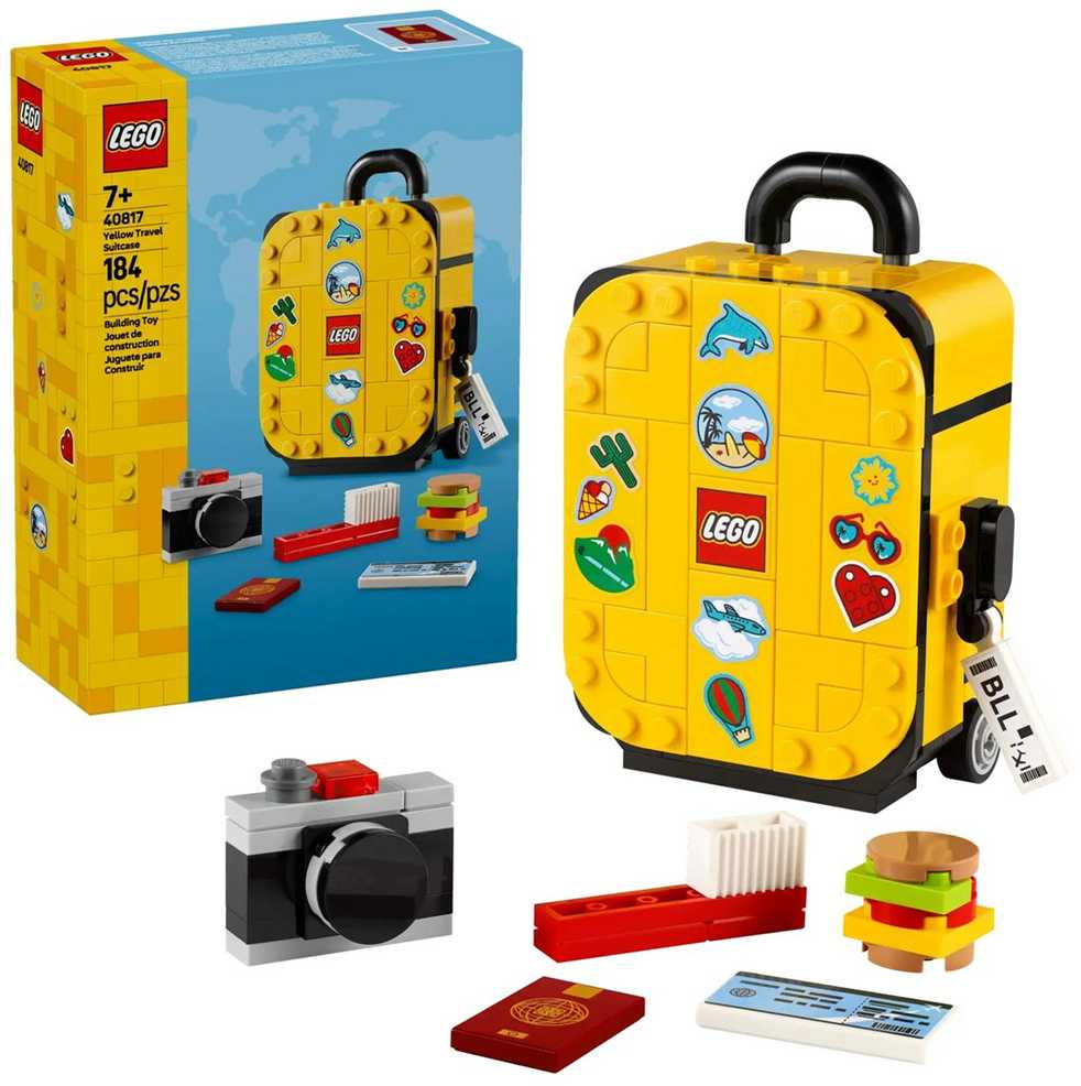 LEGO Geltona kelioninė lagaminas 40817