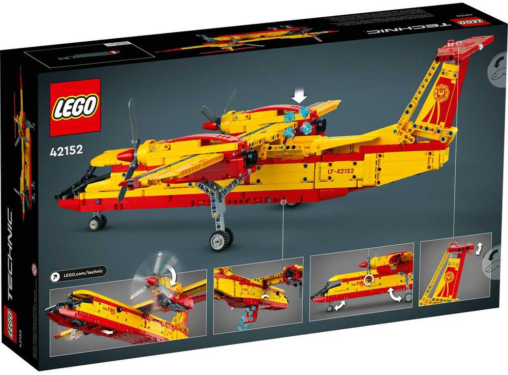 LEGO® Technic Ugniagesių lėktuvas (42152)