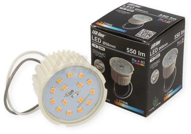 Lemputė LED MR16 230V 5W 400lm neutraliai balta 4000K, LED line