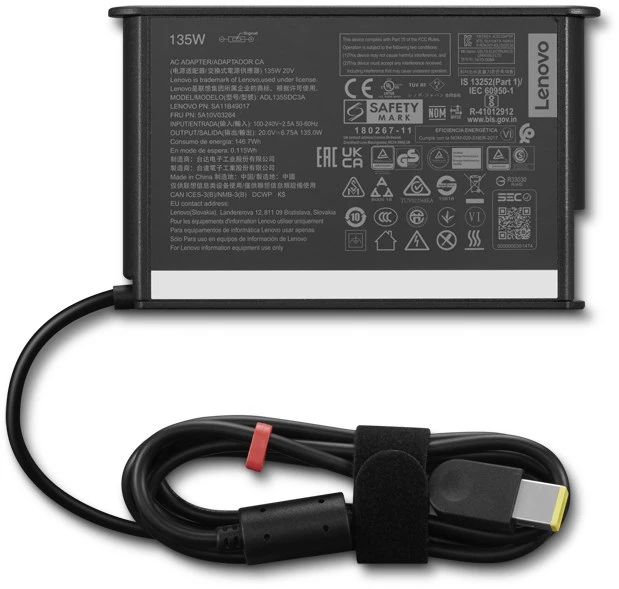 Lenovo TC 135W kintamosios srovės adapteris G2 - plonas antgalis - ES