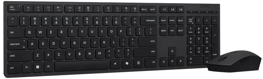 Klaviatūra ir pelė Kit Lenovo Professional Wireless Rechargeable Combo - QWERTZ išdėstymas