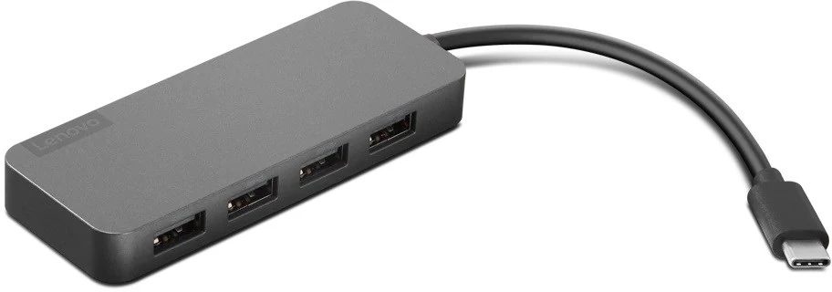 Lenovo | USB-C iki 4 prievadų USB-A šakotuvas (4 x USB 3.1 Gen 1)