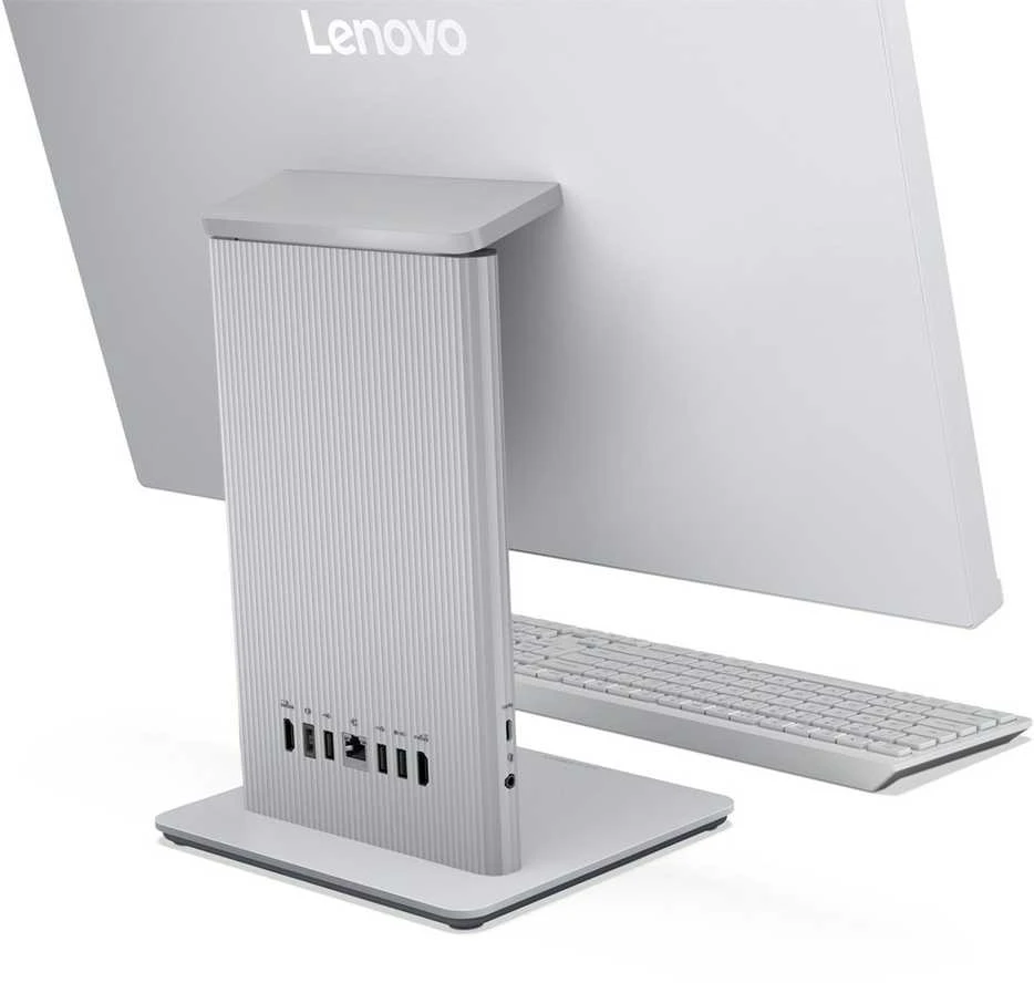 Lenovo IdeaCentre AIO 24IRH9 Intel® Core™ i5 i5-13420H 60,5 cm (23,8 colio) FHD viskas viename kompiuteris 16 GB DDR5-SDRAM 1 TB SSD Windows 11 Home Wi-Fi 6 (802.11ax) Pilkas