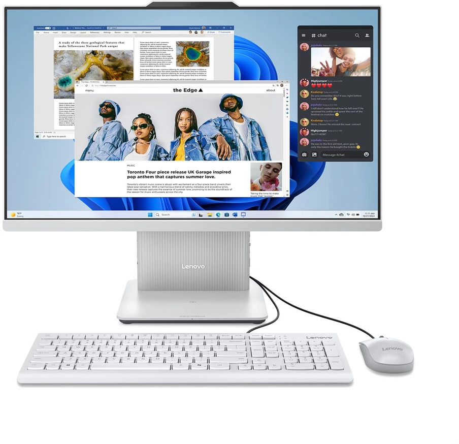 Stacionarus kompiuteris Lenovo IdeaCentre AIO 24IRH9 Intel® Core™ i7 i7-13620H 60.5 cm (23.8") 1920 x 1080 pikselių All-in-One PC 16 GB DDR5-SDRAM 512 GB SSD Wi-Fi 6 (802.11ax) Windows 11 Home Pilkas