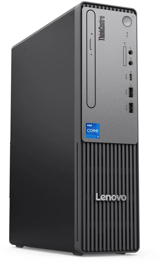 Stacionarus kompiuteris Lenovo ThinkCentre neo 50s Gen 5 Intel® Core™ i5 i5-14400 8 GB DDR5-SDRAM 256 GB SSD Windows 11 Pro SFF PC Juoda, Pilka