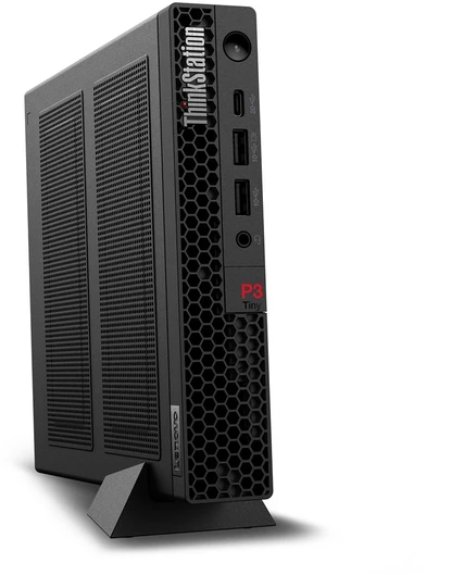 Lenovo ThinkStation P3 Tiny Gen 2 Intel Core Ultra 5 235 32 GB DDR5-SDRAM 512 GB SSD NVIDIA RTX A400 Windows 11 Pro Kompiuterizuotos darbo vietos Juoda