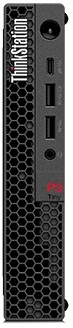 Lenovo ThinkStation P3 Tiny Gen 2 Intel Core Ultra 5 225 16 GB DDR5-SDRAM 512 GB SSD Windows 11 Pro Kompiuterizuotos darbo vietos Juoda