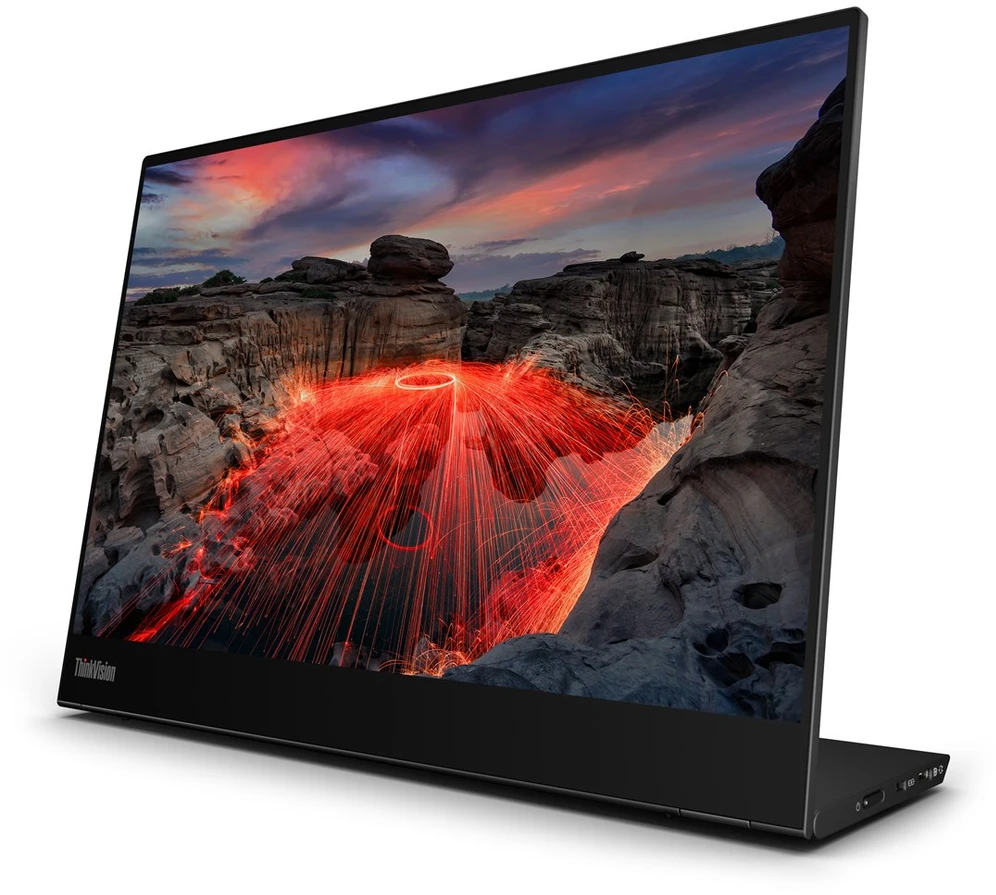 Monitorius Lenovo ThinkVision M14t Gen 2/14colių/IPS/WLED/16:10/2240x1400/300 cd/m²