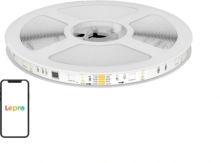Lepro S2 10m Wi-Fi Bluetooth RGBIC LED juosta