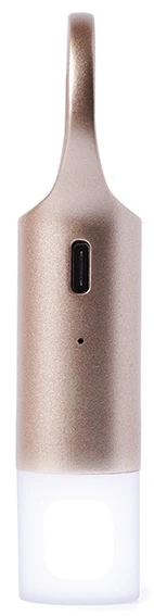 Lexon Nomaday Flash LED raktų pakabukas, auksinis, LL137D