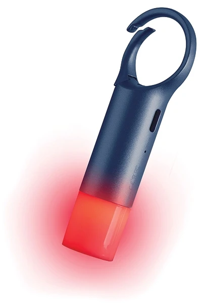 Lexon Nomaday Flash LED raktų pakabukas tamsi mėlyna LL137DB