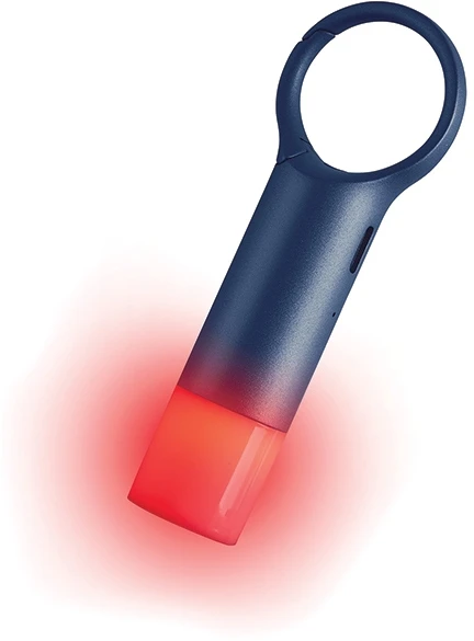 Lexon Nomaday Flash LED raktų pakabukas tamsi mėlyna LL137DB