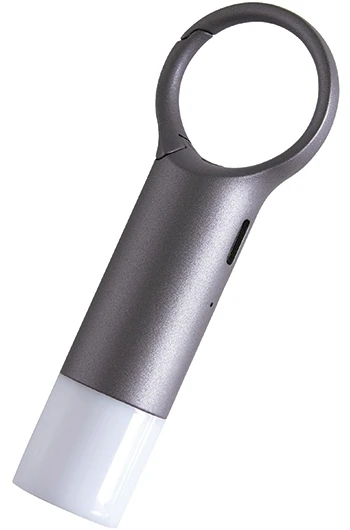 Lexon Nomaday Flash LED Keychain pilka/gun LL137X
