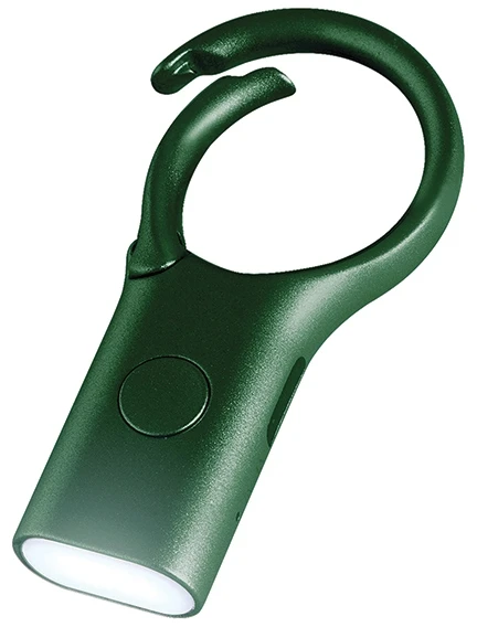Lexon Nomaday Keychain with Flashlight dark žalios spalvos LL136DG1
