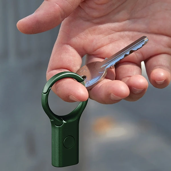 Lexon Nomaday Keychain with Flashlight dark žalios spalvos LL136DG1