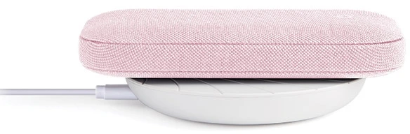 Lexon Powersound belaidė išorinė baterija 5000 mAh su „Bluetooth“ garso kalba, rožinė, LA128P