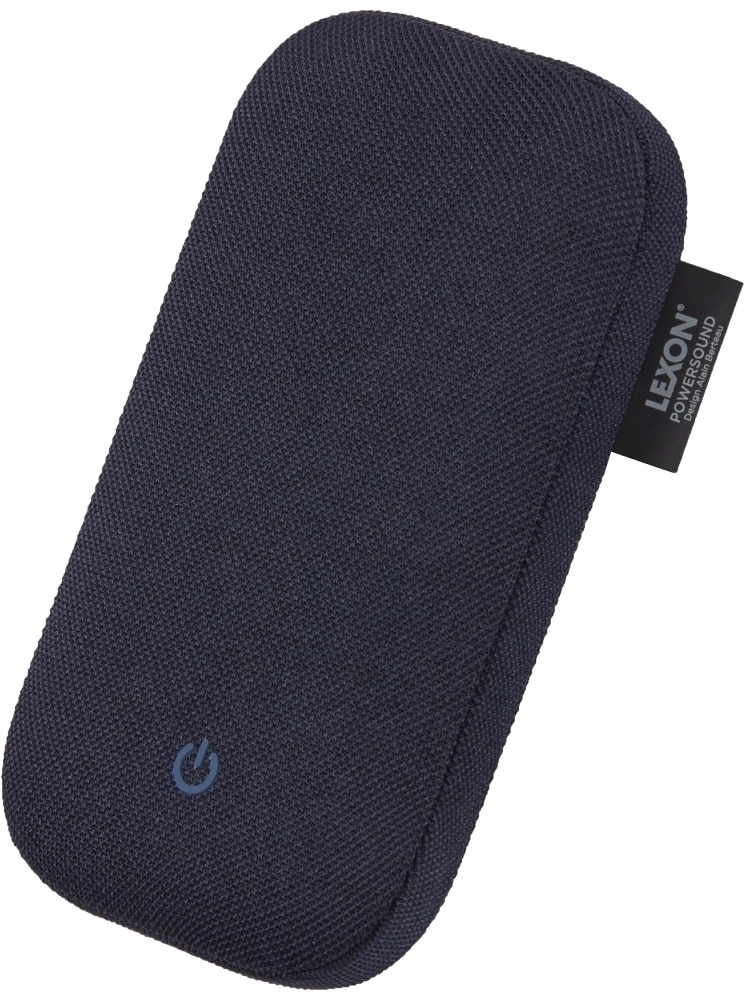 Lexon Powersound 5000 mAh belaidis išorinis akumuliatorius su „Bluetooth“ garsiakalbiu, tamsi mėlynas LA128DB