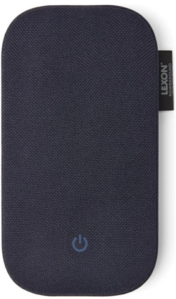 Lexon Powersound 5000 mAh belaidis išorinis akumuliatorius su „Bluetooth“ garsiakalbiu, tamsi mėlynas LA128DB