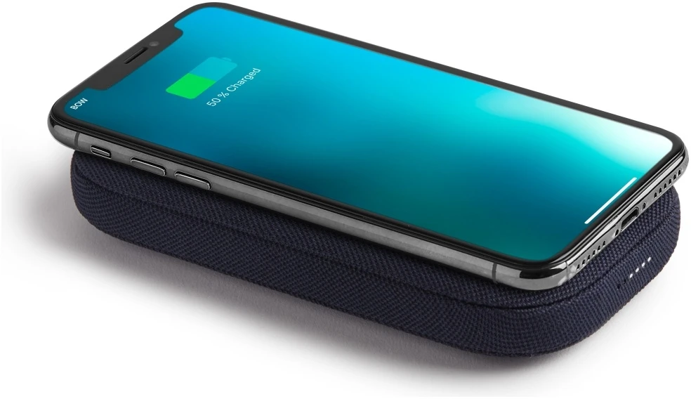 Lexon Powersound 5000 mAh belaidis išorinis akumuliatorius su „Bluetooth“ garsiakalbiu, tamsi mėlynas LA128DB