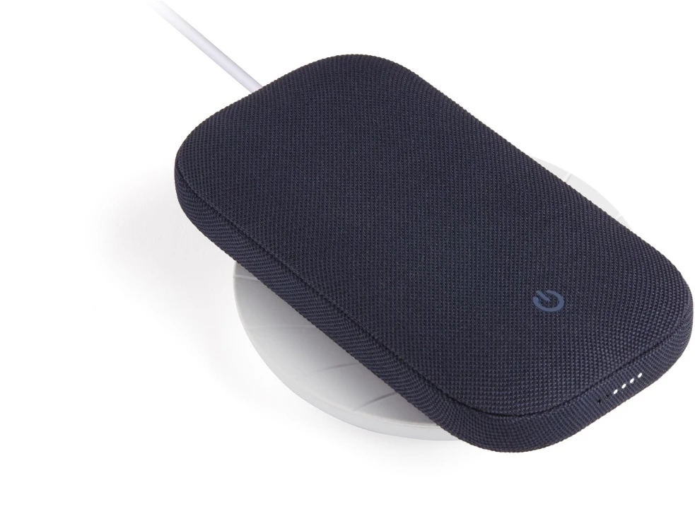 Lexon Powersound 5000 mAh belaidis išorinis akumuliatorius su „Bluetooth“ garsiakalbiu, tamsi mėlynas LA128DB