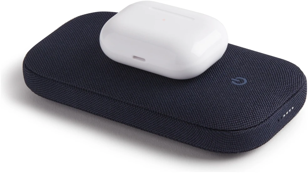 Lexon Powersound 5000 mAh belaidis išorinis akumuliatorius su „Bluetooth“ garsiakalbiu, tamsi mėlynas LA128DB