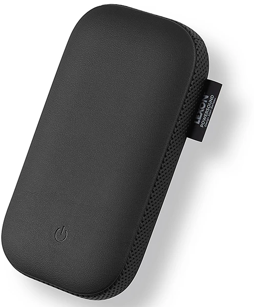 Lexon Powersound indukcinė išorinė baterija 5000 mAh su „Bluetooth“ garsiakalbiu, juodos spalvos LA128N