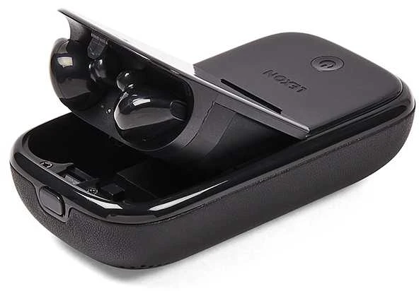Lexon Speakerbuds belaidės ausinės su Bluetooth Speaker juodos spalvos LA127N