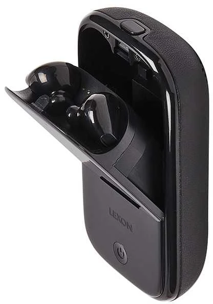 Lexon Speakerbuds belaidės ausinės su Bluetooth Speaker juodos spalvos LA127N