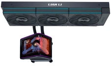 Lian Li HydroShift II OLED Curved 360 UNI FAN P28 All-in-One Vanduo Cooling, 360 mm, OLED Ekranas, P28 Fans – Juodas