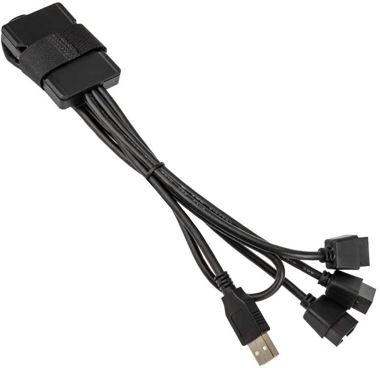 Lian Li PW-U2TPAB USB Hub – juodas