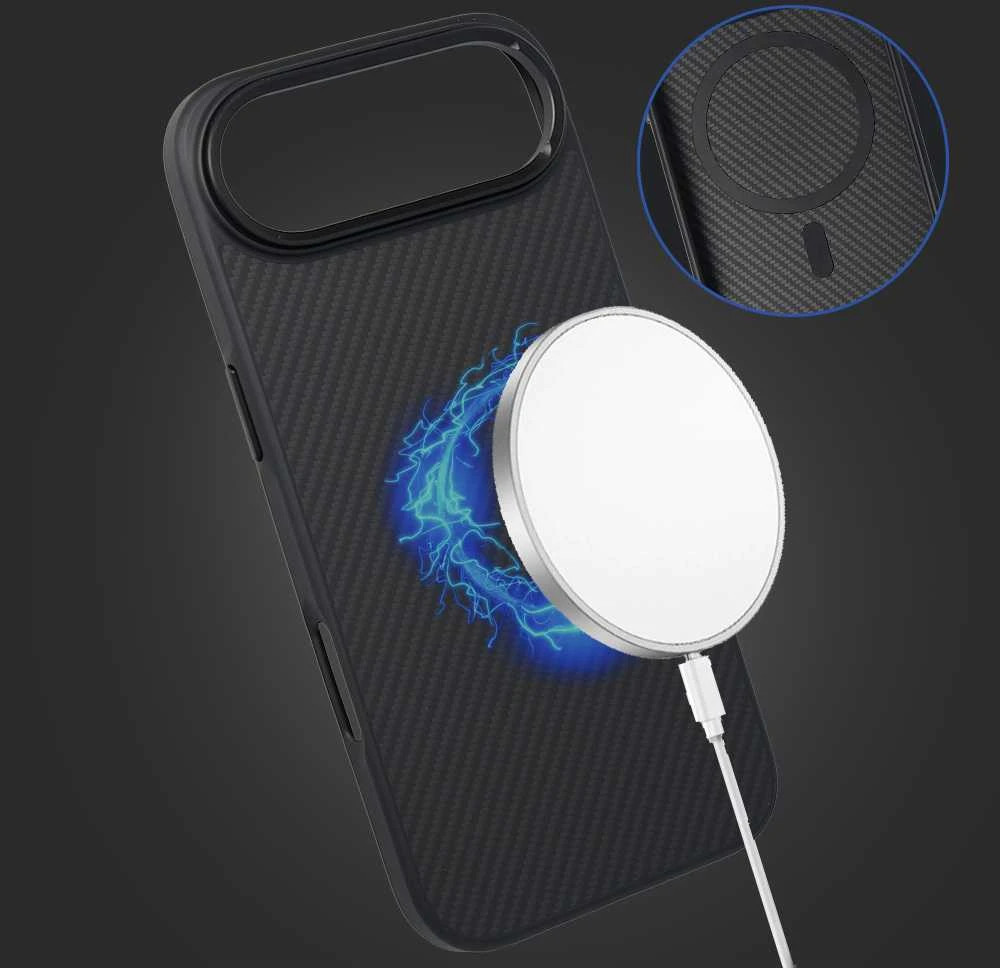 Liavec Carbon Core dėklas skirtas Apple iPhone 17 Air