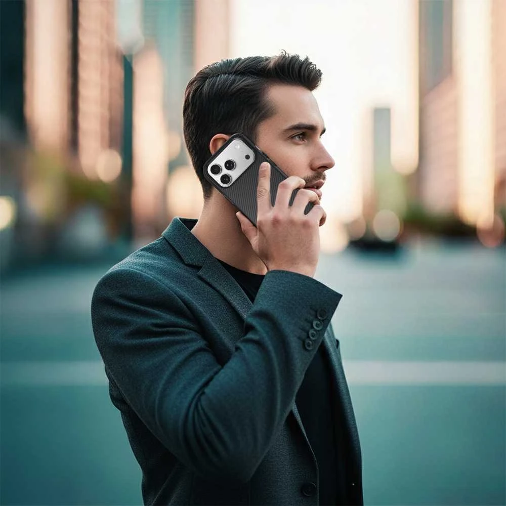 Liavec Carbon Core dėklas skirtas Apple iPhone 17 Pro Max