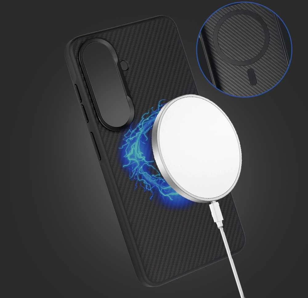 Liavec Carbon Core dėklas telefonui Samsung Galaxy S26 Plus