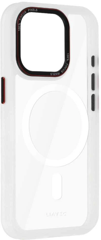 Liavec Hybrid Magsafe Clear dėklas skirtas Apple iPhone 15 Pro Max