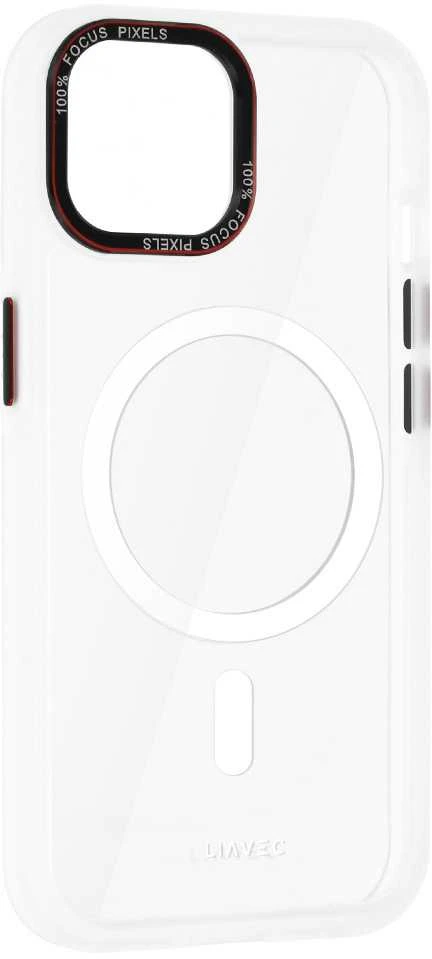 Liavec Hybrid Magsafe Clear dėklas skirtas Apple iPhone 15