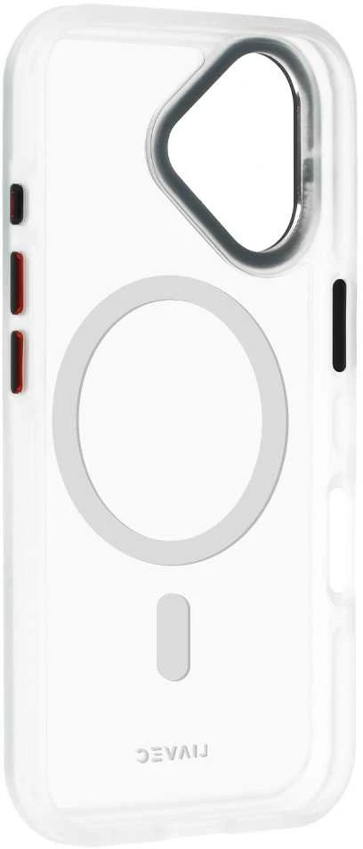 Liavec Hybrid Magsafe skaidrus dėklas skirtas iPhone 16