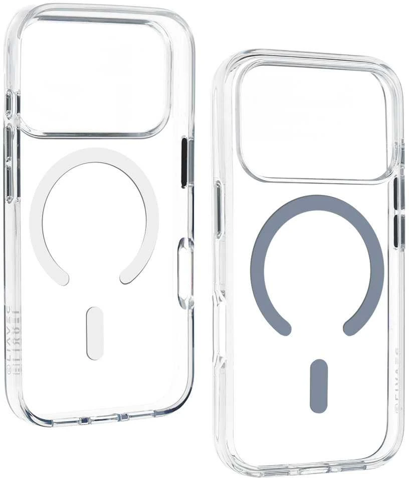 Liavec Pure dėklas skirtas iPhone 17 Pro titanium