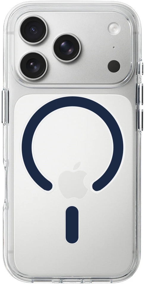 Liavec Pure dėklas skirtas Apple iPhone 17 Pro Max mėlynas