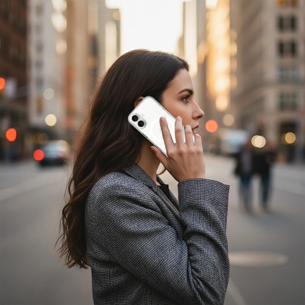 Liavec Pure dėklas skirtas Apple iPhone 17 baltas