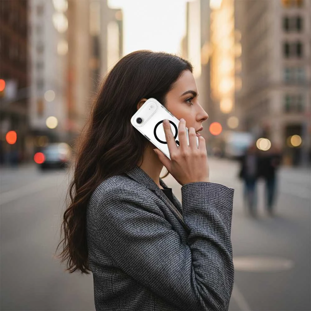 Liavec Pure dėklas skirtas Apple iPhone 17 Air juodos spalvos