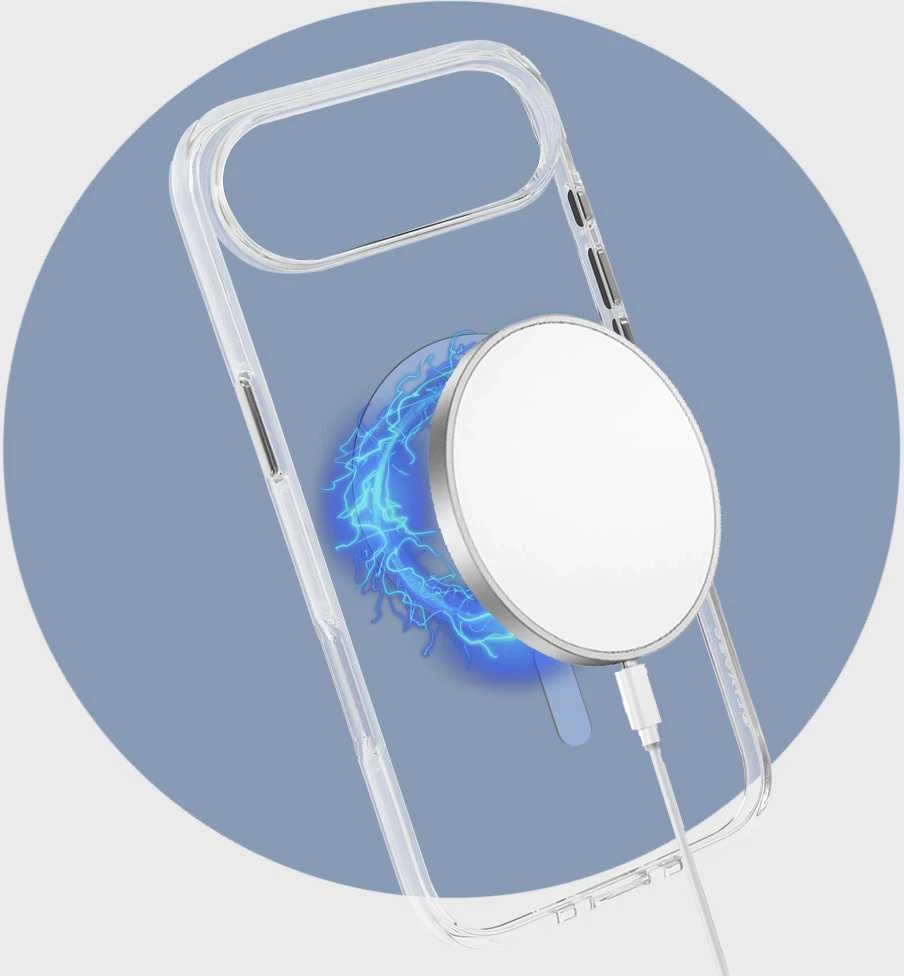 Liavec Pure dėklas skirtas Apple iPhone 17 Air light mėlynos spalvos