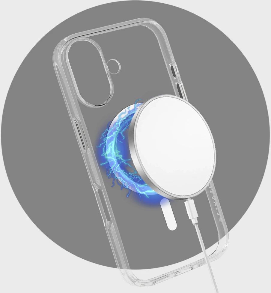 Liavec Pure dėklas skirtas Apple iPhone 17 baltas
