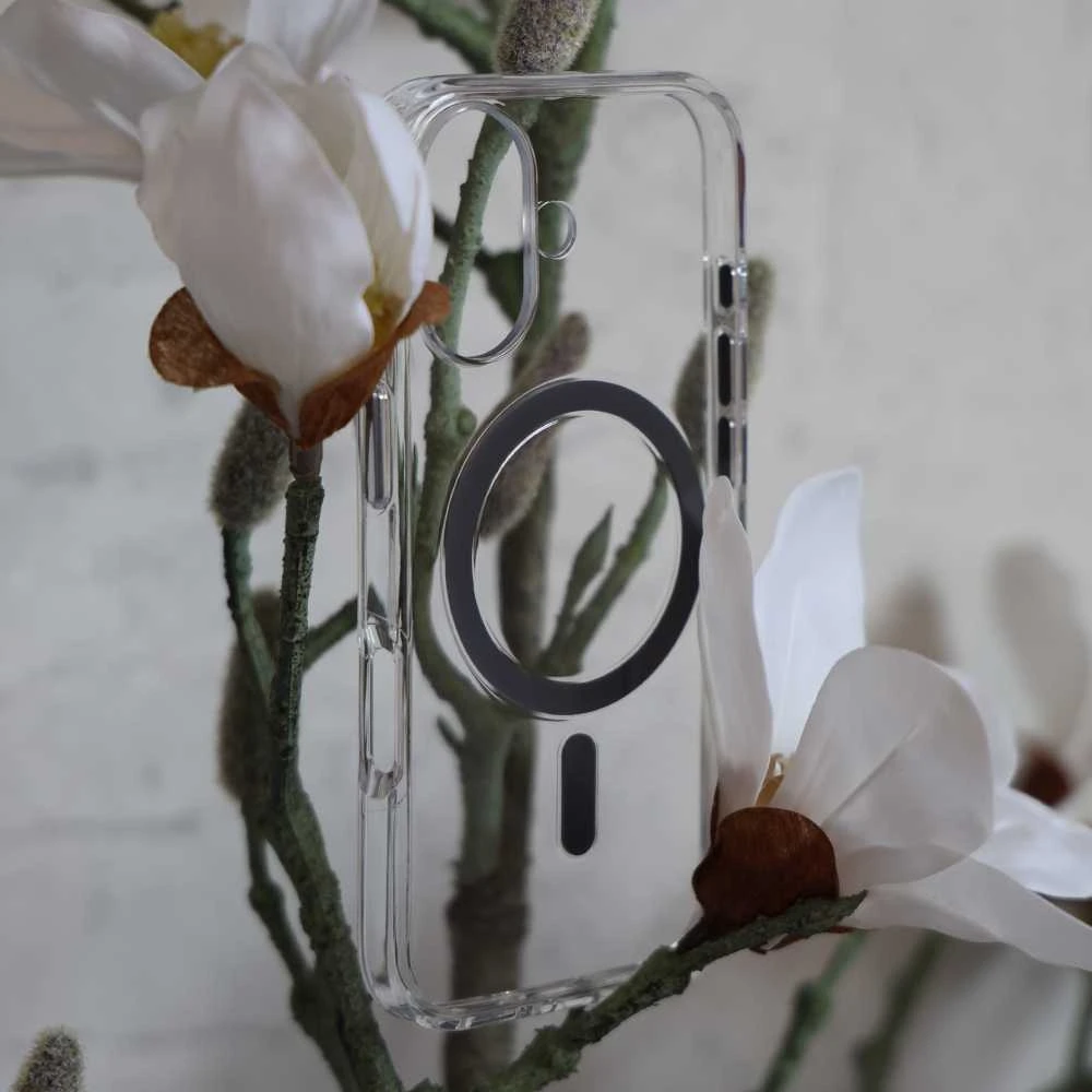 Liavec Pure dėklas skirtas Apple iPhone 17 pilkos spalvos