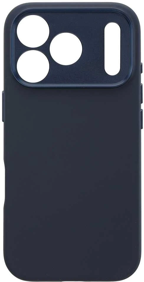 Liavec Silk Shield dėklas su Metal Camera Frame skirtas Apple iPhone 17 Pro Max mėlynos spalvos