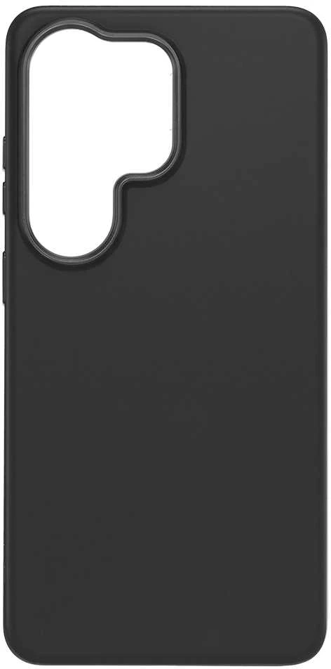 Liavec Silky dėklas su Metal Camera Frame for Samsung Galaxy S26 Ultra juodos spalvos