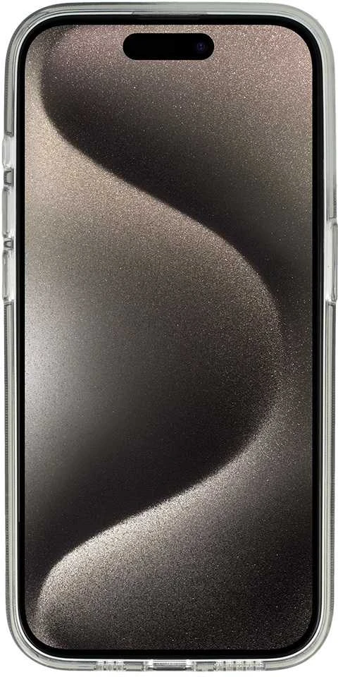 Liavec Snowflake Series dėklas skirtas Apple iPhone 15 Plus juodos spalvos