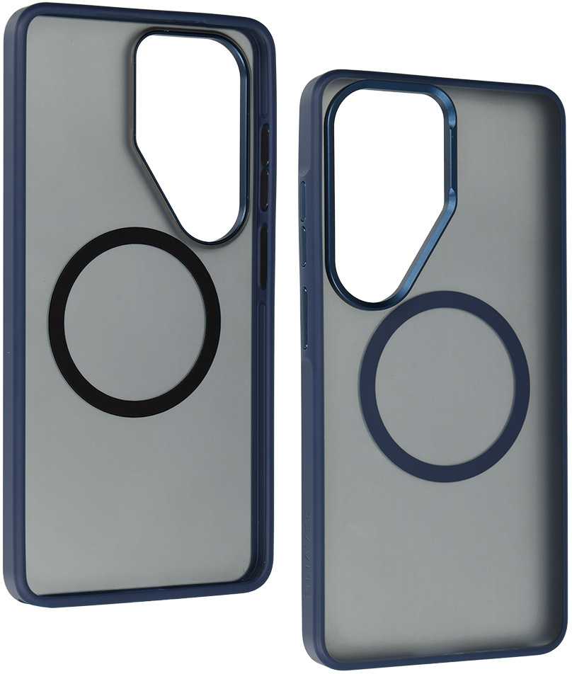 Liavec Soft dėklas Metal Frame skirtas Samsung Galaxy S26 Ultra mėlynas